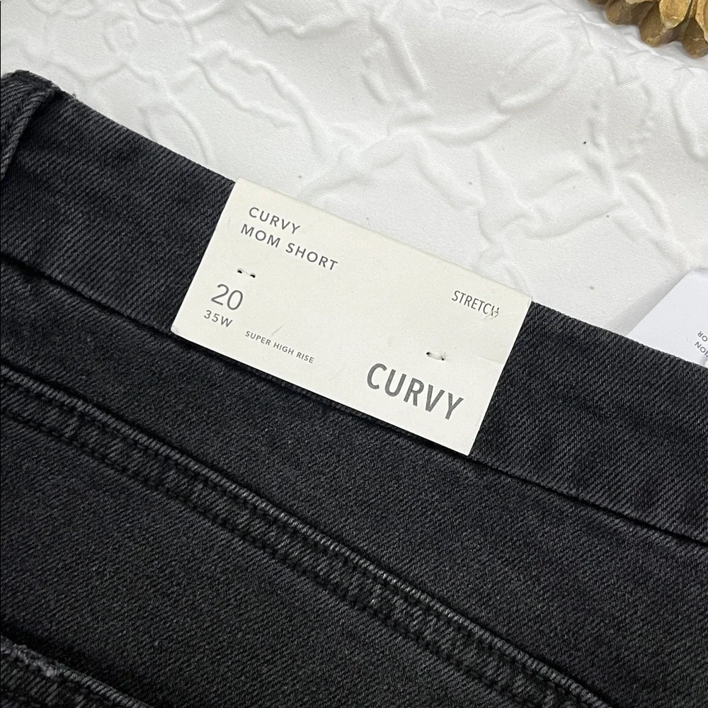 NWT American Eagle Curvy Mom Shorts Stretch size 20 - Picture 4 of 4